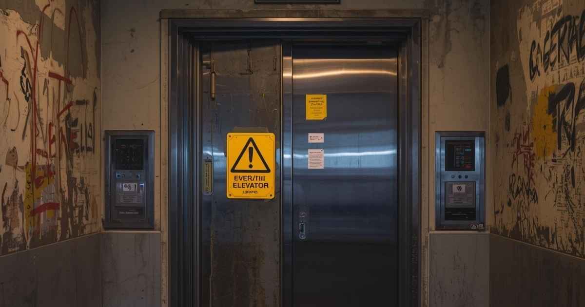 خرابی درب آسانسور